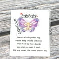 thumbnail image 3 of Butterfly Pocket Hug Gift Valentine's Day Card Decoration, Pink 1 Card — Valentine's Day Greeting Card With Butterfly Design, Sweet Sentiment Card For Romantic Expression, Perfect, 3 of 4
