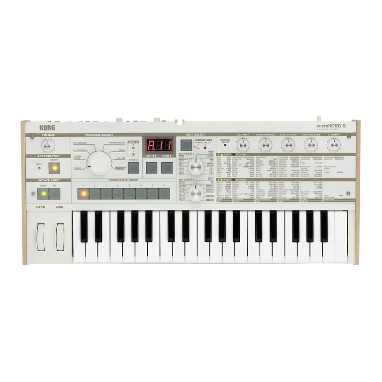 Korg microKORG S Synthesizer/Vocoder Instrument with Tone