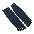 thumbnail image 7 of Unique Bargains 3 Pairs Half Finger Five Toe Socks Unisex Non Slip Daily Fit Finger Socks Navy Blue, 7 of 7