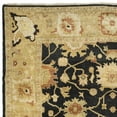 thumbnail image 2 of SAFAVIEH Oushak Manuel Floral Bordered Wool Area Rug, Black/Light Gold, 8' x 10', 2 of 4