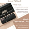 thumbnail image 6 of Luggage Expandable(only 24") Suitcase PC+ABS Spinner Built-In TSA lock 20in 24in 28in Carry on, 6 of 9