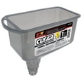 thumbnail image 1 of Performance Tool Funnel W4055 Clear View; Rectangular; Easy Hold; Ridged Spout; 1.7 Pint Capacity; Transparent; Polypropylene, 1 of 8