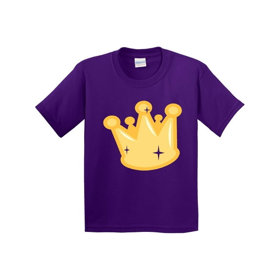 Inktastic Gold Crown Youth T-Shirt