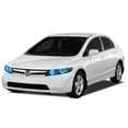 thumbnail image 3 of Flashtech RGB Angel Eye LED Halo kit with RF Remote for 2006-2008 Honda Civic Headlights, 3 of 7