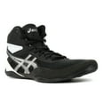 thumbnail image 2 of ASICS Men's Matflex 6 Black/Silver Wrestling shoes 1081A021.001, 2 of 4