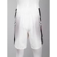 thumbnail image 4 of iixpin Men Boxer Trunks Fight Training Shorts Grappling Jiu Jitsu Shorts Kickboxing Booty Shorts White M, 4 of 6
