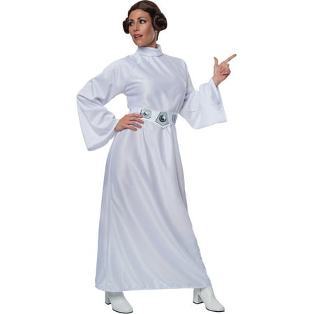 Princess Leia Star Wars Adults Halloween Costume + Wig