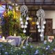 thumbnail image 5 of 24 inches Sol de cristal, prisma de ventana, atrapasueños, captador de sol colgante para el hogar, jardín, lámpara de cristal, colgante de cortina, decoración colgante, 5 of 5