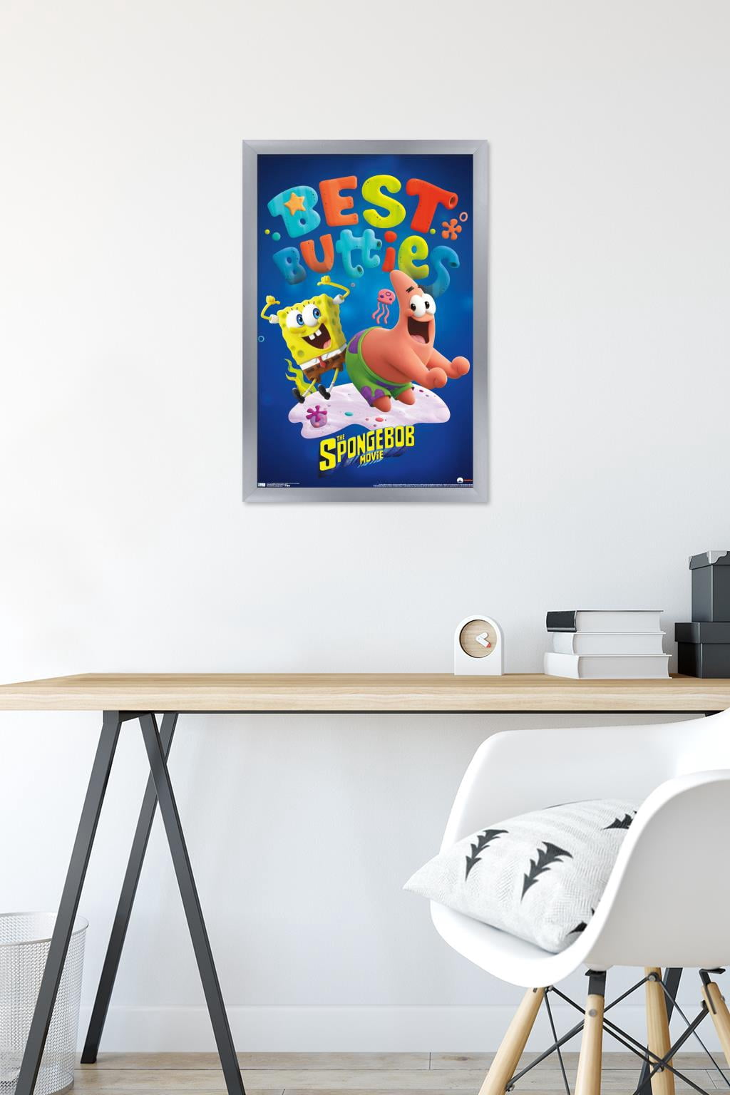 The SpongeBob MoVie: Sponge On The Run - Best Butties Wall Poster, 14.725" x 22.375", Framed