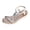 1White, variant on Espadrilles for Women Open Toe Wedge Sandals Boho Braided Band Beaded T-Strap 2026 Beach Vacation Shoes White Size 6.5