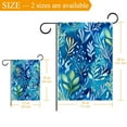 thumbnail image 3 of Welcome Blue Marine Background Garden Flag, Vertical Double Sided Small House Flag, Yard Farmhouse Outdoor Deck Veranda Lawn Decor 28x40 Inch, 3 of 6