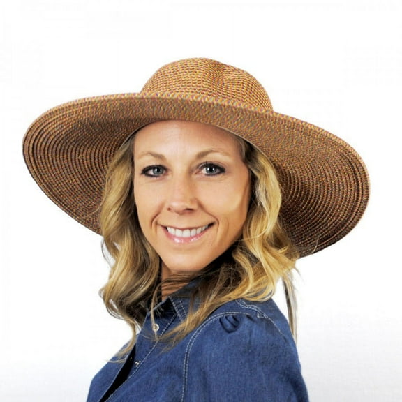 Sorbet Toyo Straw Sun Hat - ONE SIZE FITS MOST - Multi