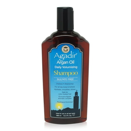 Agadir Argan Oil Daily Volumizing Shampoo 12 Oz (Best Volumizing Shampoo For Fine Color Treated Hair)