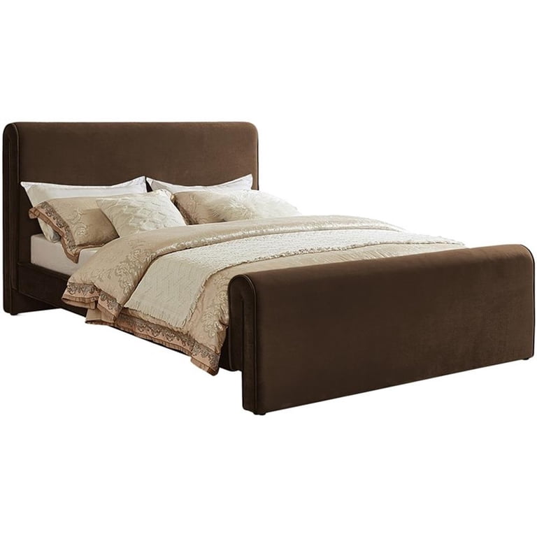 DHOME Upholstered Headboard Made Of Interchangeable Adhesive Aqualine Fabric Panels Luxury Bed Padded Bedroom (Mustard, 200cm