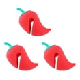 thumbnail image 6 of Shoreew 3Pcs Silicone Pot Lid Anti-spill Rack Chili Pepper Pot Lid Lifter Heat-Resistant Anti-Overflow Kitchen Tool, 6 of 7