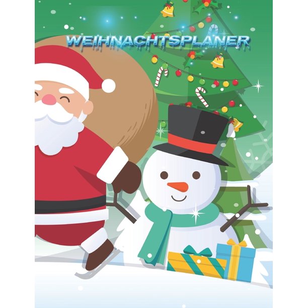 Weihnachtsplaner : Notizbuch für die Organisation der Feiertage, Planer