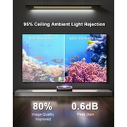 AWOL VISION Ambient Light Rejecting (ALR) Projector Screen for Ultra Short Throw(UST) Projector,120 Fixed Frame