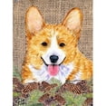 thumbnail image 1 of Drapeau de Taille de Jardin Corgi de 11 x 15 Po, 1 of 1