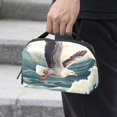 thumbnail image 2 of Seagull Travel Organizer Oxford Cloth Waterproof Storage Pouch Hard Drive Bags Computer Cable Organizer Power Plug Travel Organizer Small 5.9x9.44x3.14 in, 2 of 6