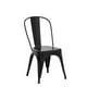 thumbnail image 4 of Silla de comedor Nazhura Metal Farmhouse Tolix Style Black (x4), 4 of 6
