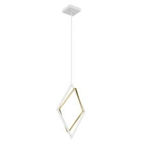 Elan Lighting - Darski - 1 LED Pendant In Minimalist Style-17.25 Inches Long and
