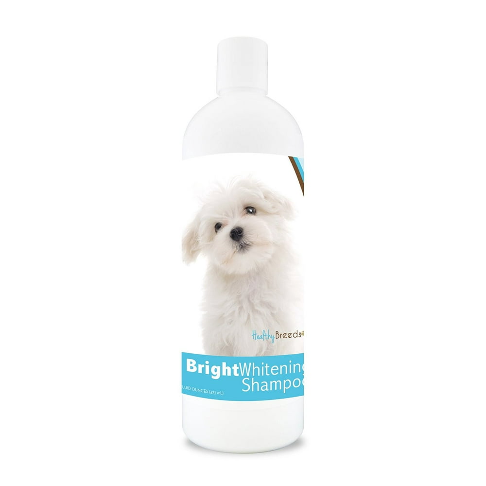 Healthy Breeds Maltese Bright Whitening Dog Shampoo 12 oz