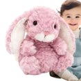 thumbnail image 4 of Animal Toys for Kids, Cartoon Plush Bunny Toys, Soft Accompany Doll Cute Animal Portable Table Decorat, 4 of 9
