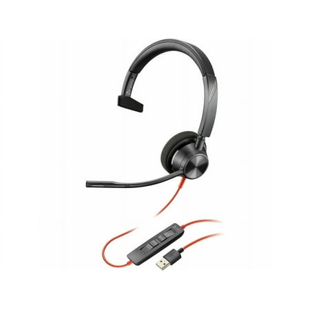Poly Blackwire 3315 Microsoft Teams Certified USB-A Headset