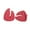 red, variant on Wovilon Oven Mitts, Silicone Oven Mitts, Oven Mitts Heat Resistant Silicone Lobster Tongs Heat-Insulating Gloves Anti-Scalding Hand Clips Kitchen