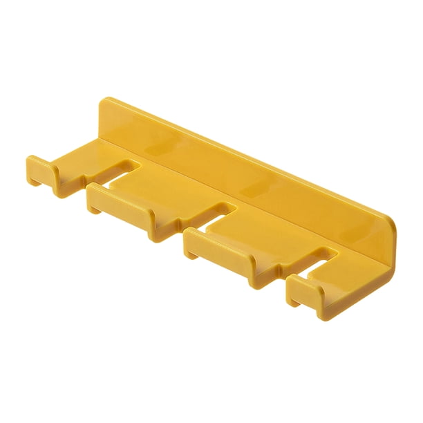 Fiudx Ganchos Adhesivos Resistentes, Diseño Transparente Resistente, Sin Marcas Ni Agujeros, Ideales para Organizar El Baño, La Cocina y La Sala de Estar, Fáciles de Instalar, Tamaño 13,4 X 4 X 2 Cm.