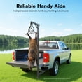 thumbnail image 5 of YIYIBYUS Hitch Mounted Deer Hoist, 600 Lbs Capacity Deer Hitch Game Hoist, Truck Deer Hoist for Outdoor Hunting Activities 360 Degrees Swivel Mounted, 5 of 21