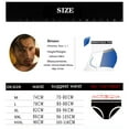 thumbnail image 2 of Hot Men's Swimming Shorts Trunks Boxer Briefs Swimwear Underwear Bikini Swimsuit Swimming Bathing Surfing Suit Quick Drying 19 Color M-3XL, 2 of 3