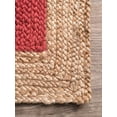 thumbnail image 4 of Aizza Trends Handmade Hand Crafted Eco -Frendly Jute Floor Area Rug-Floor Carpet Rug-Floor Runner Rug-Center Table Carpet Rug-Bed Side Runner Rug-Make in India-3 x 9 Feet ( 90 cm x 270 cm), 4 of 5