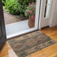 thumbnail image 2 of Multicolor Geometric Boho Pattern Door Rugs,Washable Non Slip Door Mats Indoor,Decorative Door Mats,Entry Mat Indoor for Entrance,Bedroom,Kitchen,Bathroom,17"x30", 2 of 6