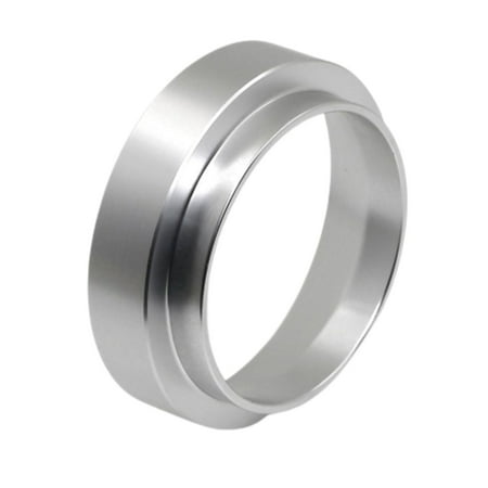 

Coffee Universal Dosing Ring Espresso Portafilter Dosing Funnel Ring Aluminum Coffee Maker Replacement Accessory 58MM New pinshui