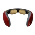 thumbnail image 1 of Red Rechargeable Neck Massager with Heat Function - 6 Modes, 15 Intensity Levels, Wireless Portable Cervical Massage Device for Stress Relief, White Collar Office Use, ABS Material, 400mAh Battery,, 1 of 7