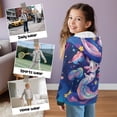 thumbnail image 6 of Uorisanigo Kids Full Zip Hoodies Universe Axolotl Long Sleeve Hooded Hoodie for Boys & Girls Soft Lightweight Long Sleeve Jacket Fur Furry Fluffy Kids Athletic Sweatshirt, 6 of 8