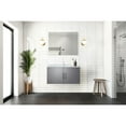 thumbnail image 6 of 36 In. W X 22 D Dark Grey Bathroom Vanity With Marble Top & Faucet, Led Mirror, To Scratches And Stains Bath Top, Scratch Stain Construction, 6 of 6