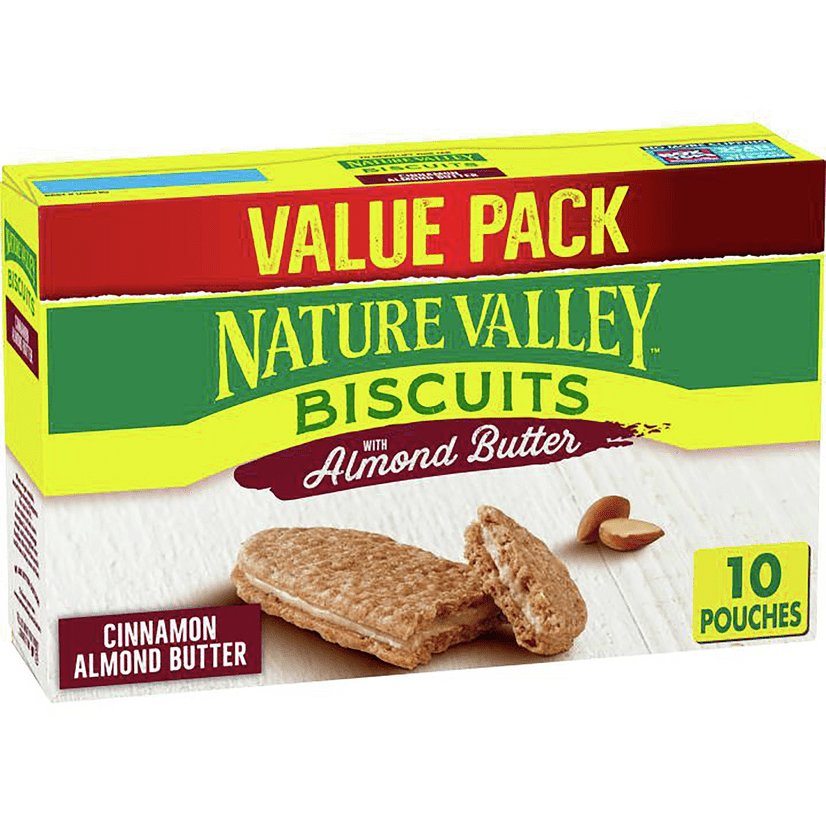 nature valley biscuits with almond butter nutrition