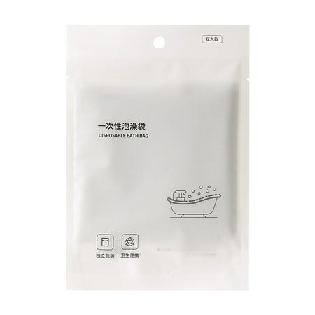 

Travel Hotel Bathtub Set Bath Bag Disposable Bath Bag Bath Bucket Adult Bath Thickening Plastic