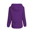 thumbnail image 4 of Chubasquero Avoogue, ligero, impermeable, para pesca, color morado, XL, para mujer, 4 of 6