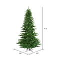 thumbnail image 2 of Vickerman 6.5' Tinsel Green Fir Artificial Christmas Tree, Unlit, 2 of 2