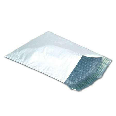 Office Depot® Brand Bubble-Lined Poly Mailers, 12 1/2" x 19", White, Box Of 25