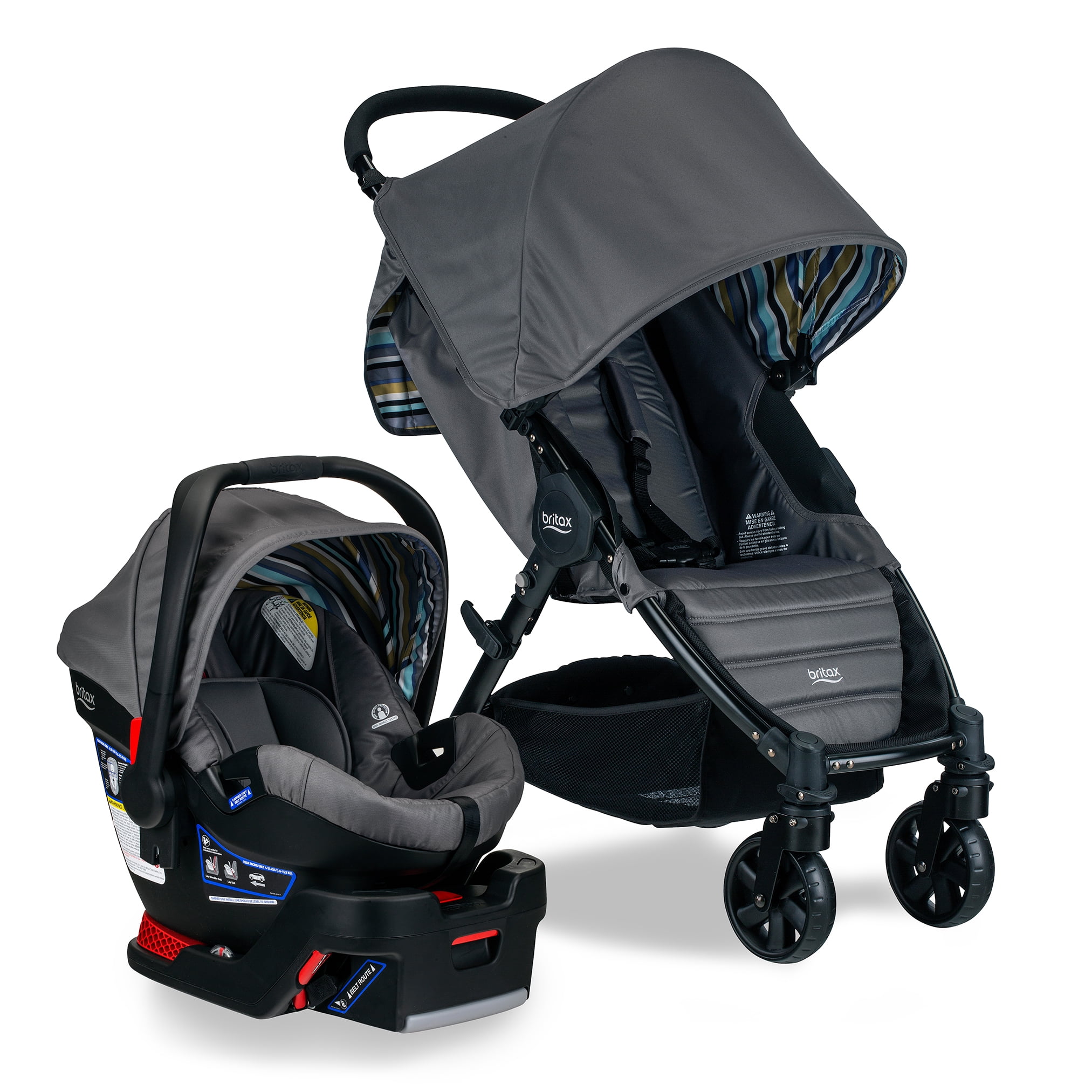 britax double travel system