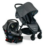 Angle View: Britax Pathway & B-Safe 35 Travel System, Crew