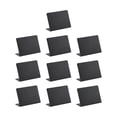 thumbnail image 1 of Mini Tableau Noir Signes Petit Tableau Noir en Forme de L Style Vintage Rustique Portes Signe 15x21cm 10pcs, 1 of 9