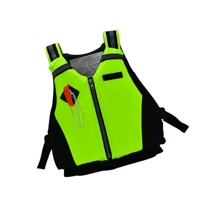 fashionhome Life Jacket Canoeing Rafting Fishing Adjustable Waist Body Protector Fittings