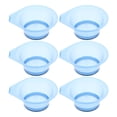thumbnail image 1 of 6pcs Transparent Hairdressing Bowl DIY Hair Dye Bowl Hair Salon Color Mixing Dye Bowl (Random Color), 1 of 9