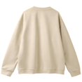 thumbnail image 2 of FAIWAD Mens Basic Sweatshirts Crewneck Long Sleeve Pullover Casual Solid Color Athletic Plus Size Tops, 2 of 3