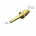thumbnail image 3 of 1/2" 3/4" 1" Copper Brass Jet Fountain Nozzles Water Spray Fountain Pool Nozzle Straight Adjustable Angle Garden Water Sprinkler, 3 of 3